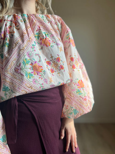 Wrap skirt - Burgundy
