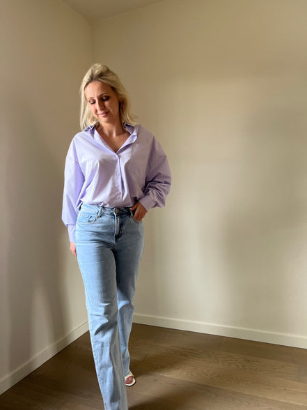 Pastel shirt lilac