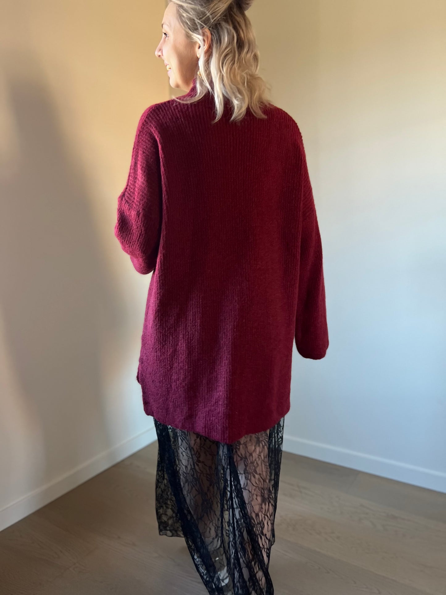 Ola knit bordeaux