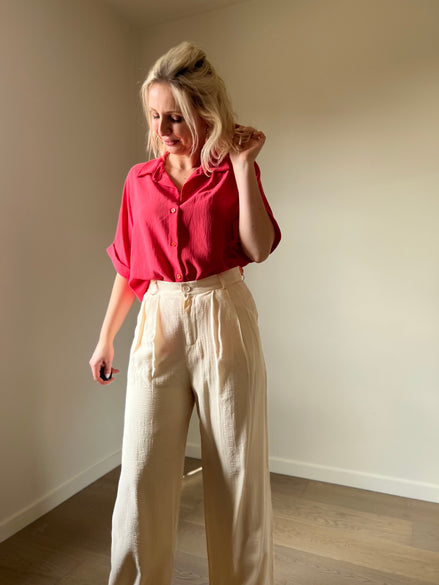 Flexi pants beige