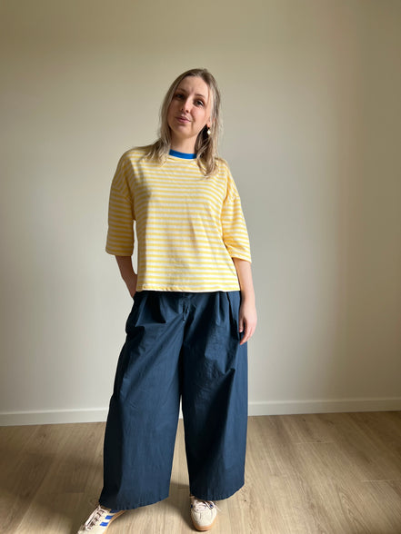 Balloon pants marine