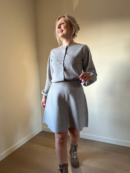 Soft grey ensemble