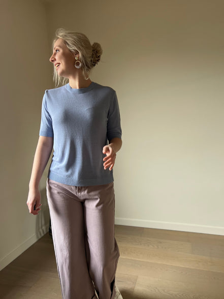 Caro pants violet