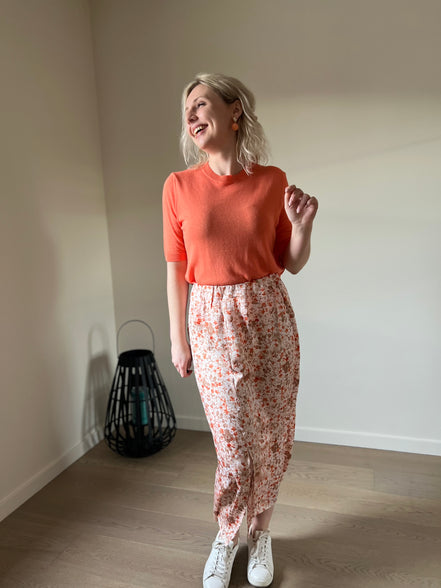 Ashley top orange