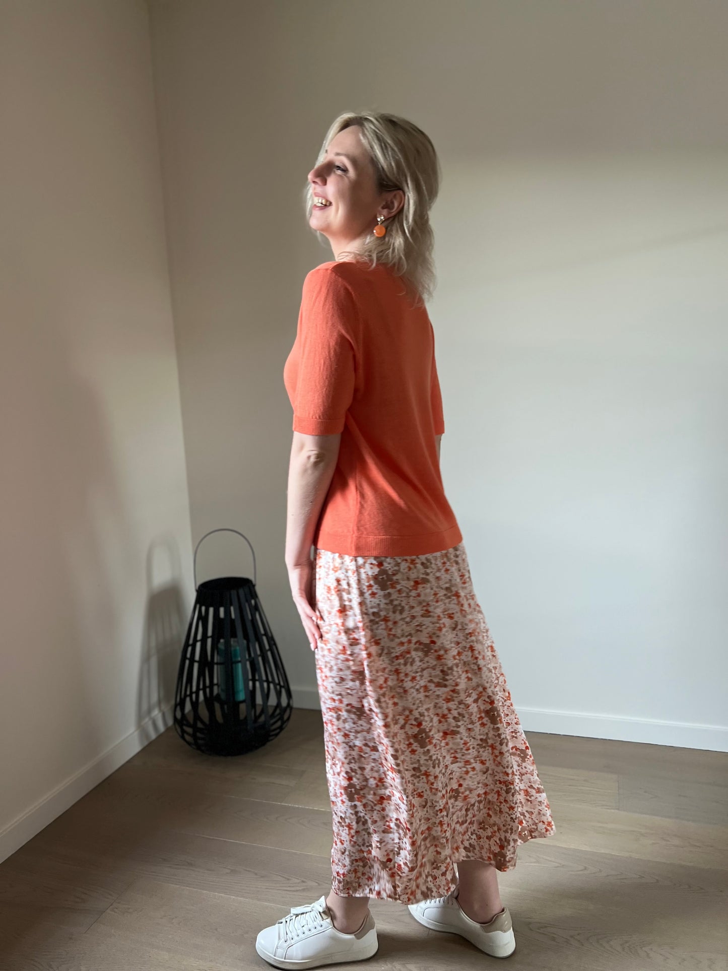 Ashley top orange