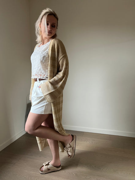 Golden cardigan