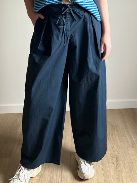 Balloon pants marine