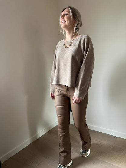 Taupe sweater