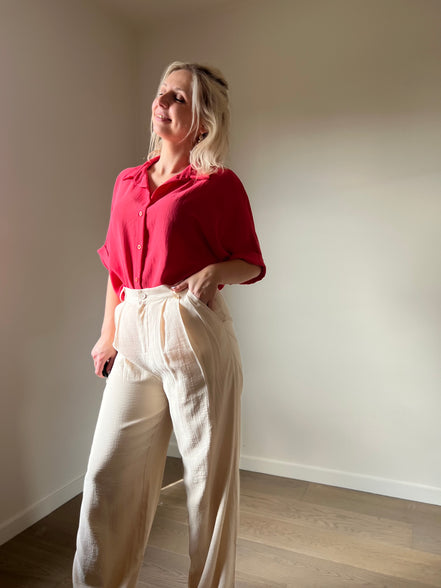 Flexi pants beige