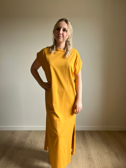 Anna dress mustard
