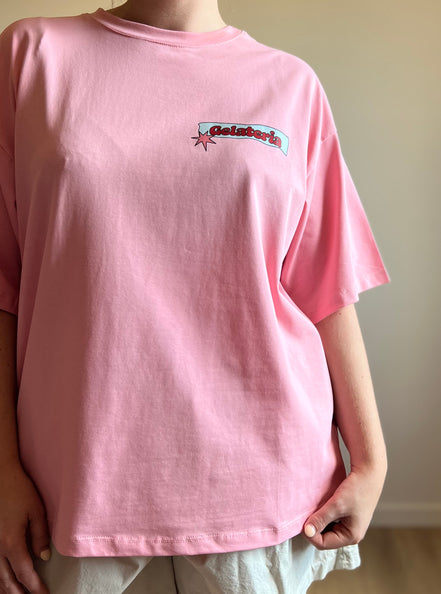 Gelateria Tee - Pink