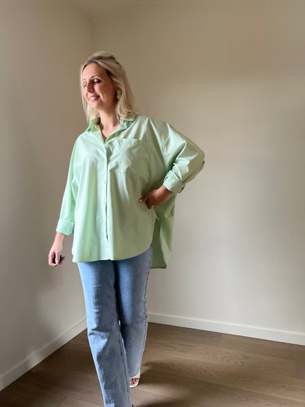 Pastel shirt green