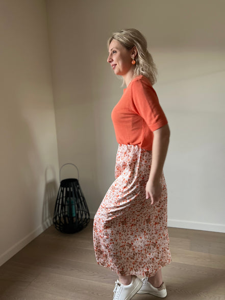 Ashley top orange