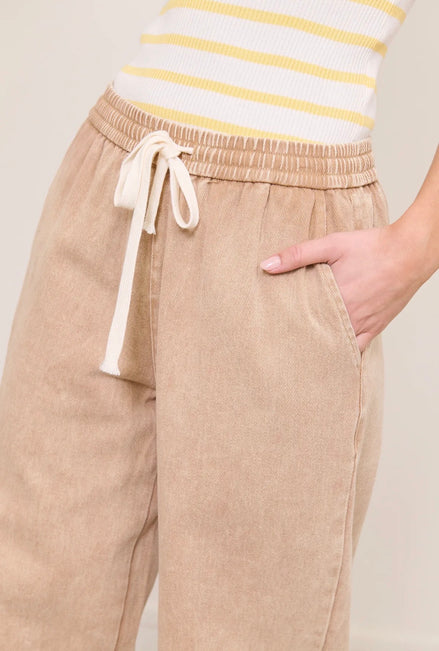 Choco relaxed pants