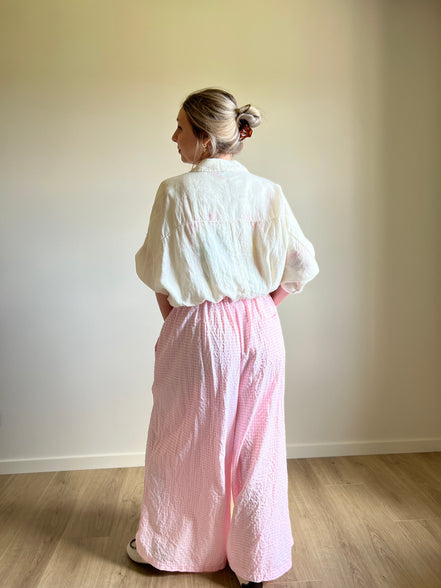 Linen jacket ecru