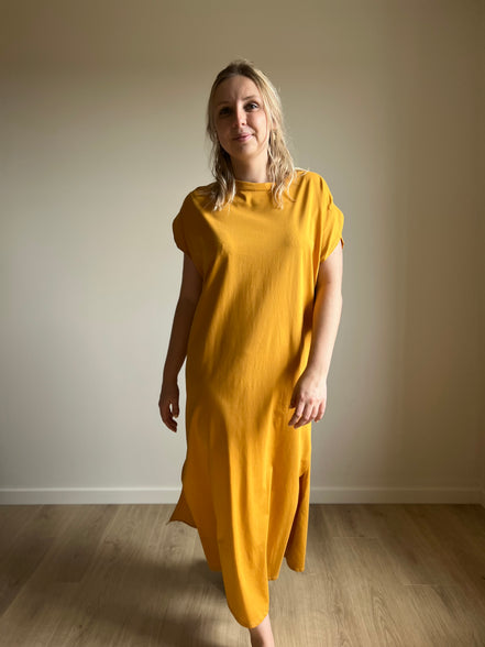 Anna dress mustard