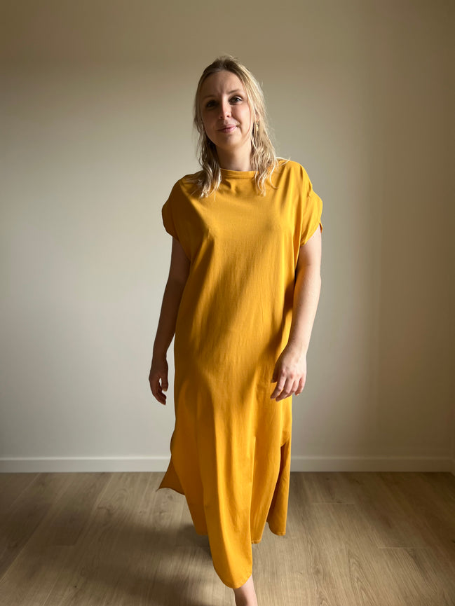 Anna dress mustard