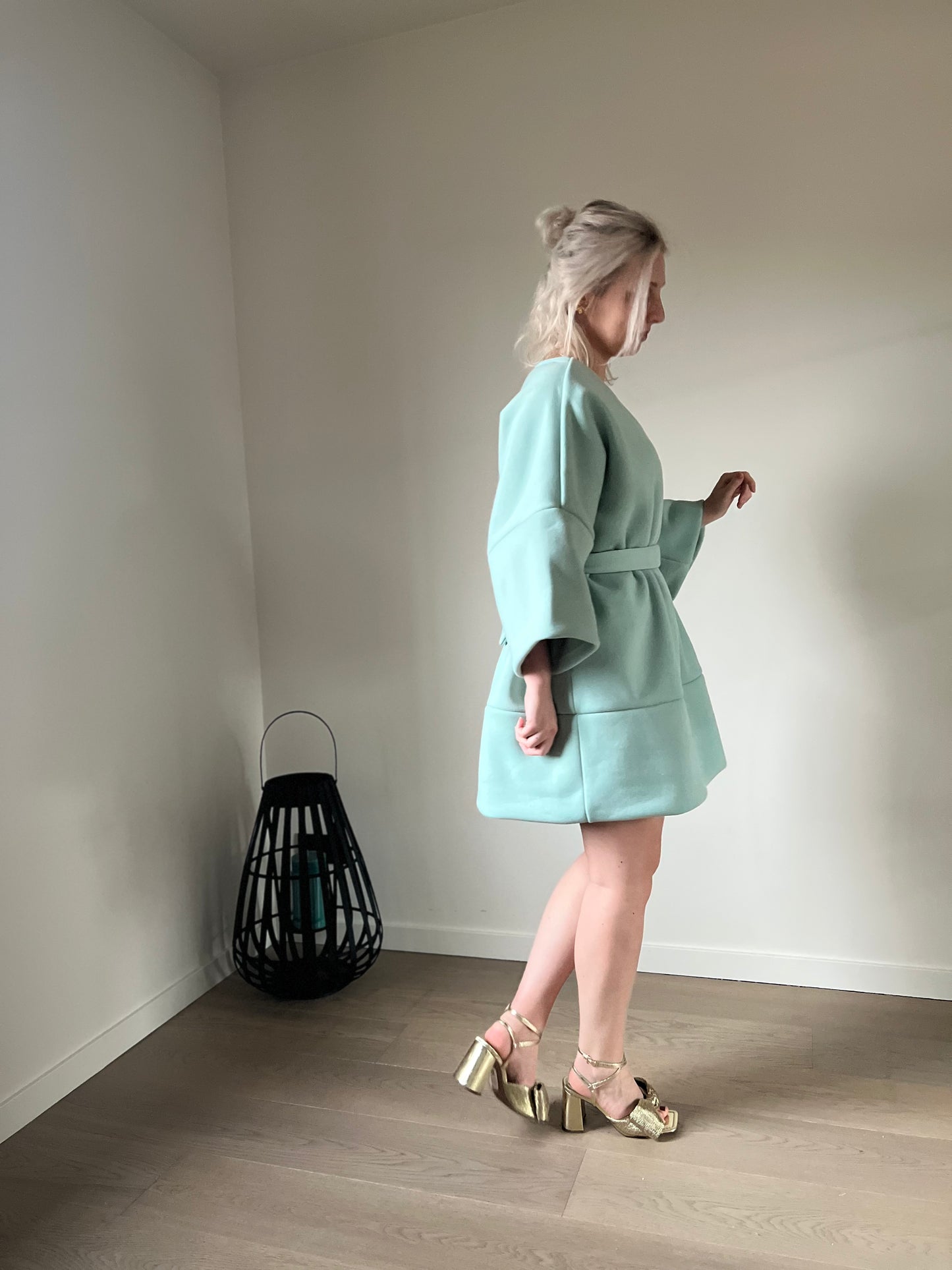 Lune dress mint