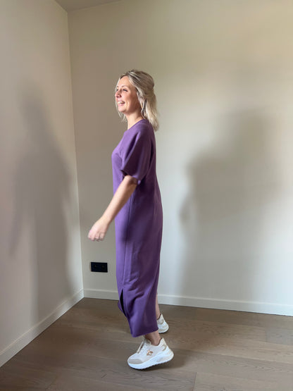 Sweaterdress purple