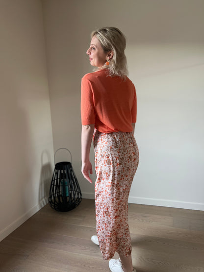 Ashley top orange