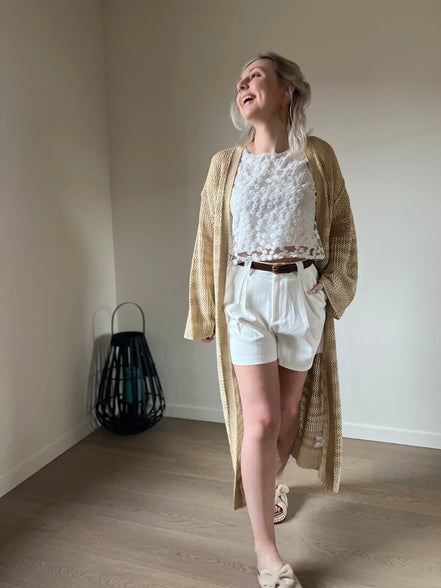 Golden cardigan