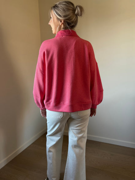 Polo sweater watermelon