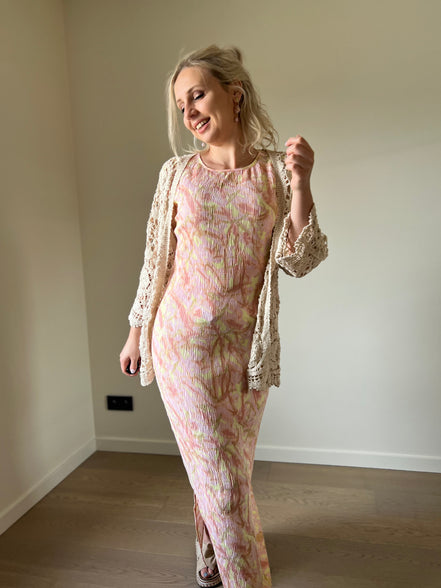 Emelie pleated dress