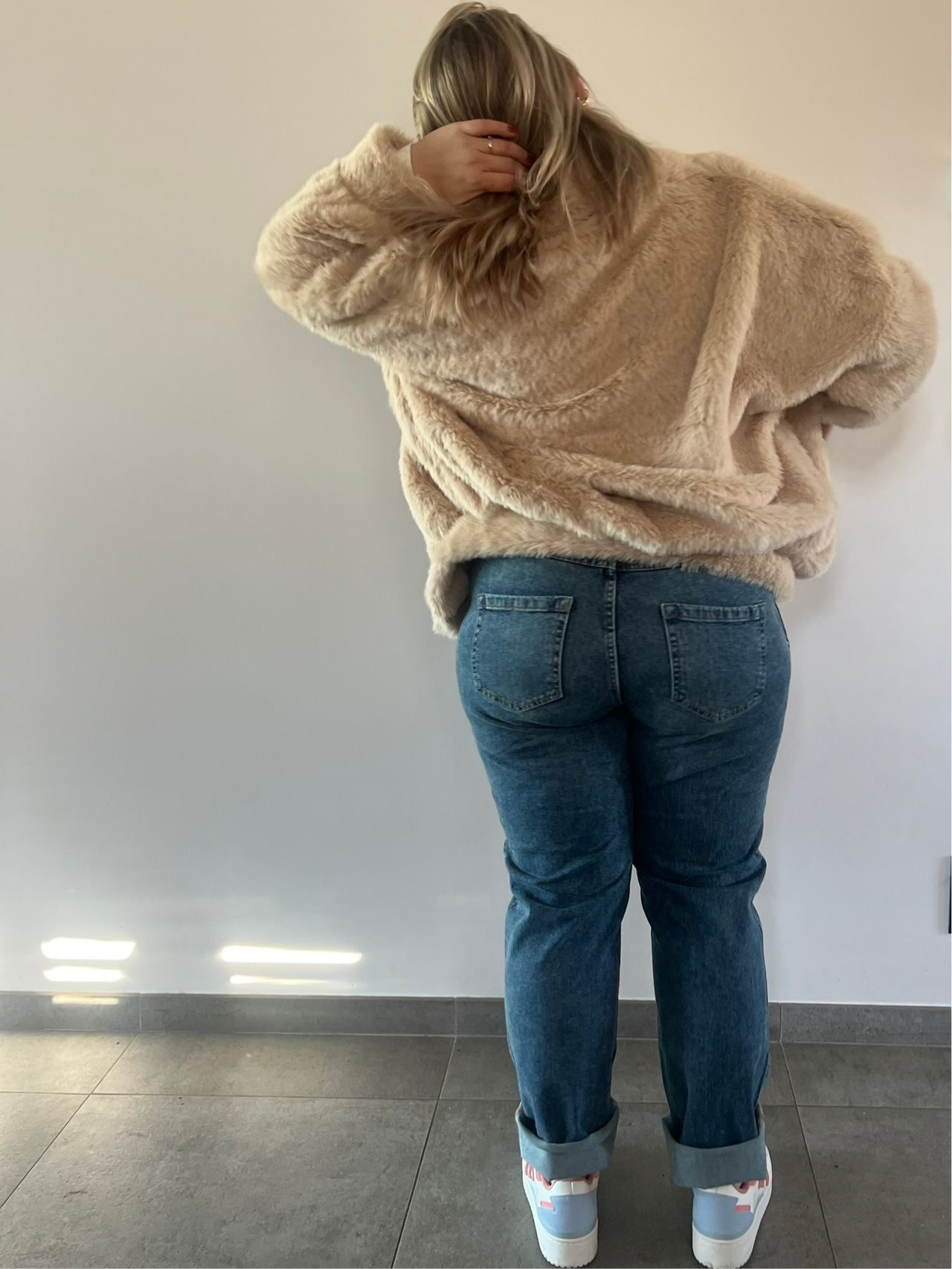 Furr jacket beige