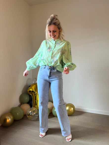 Straight jeans light blue