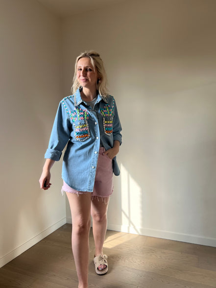 Pineapple jeansjacket