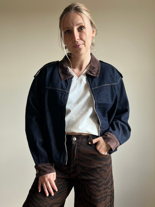 Worker Jacket Dark Denim