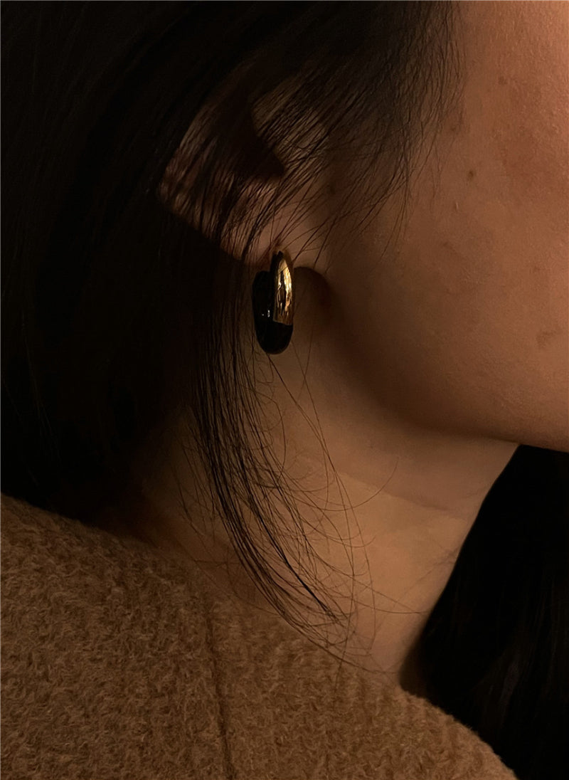 Luana earring black