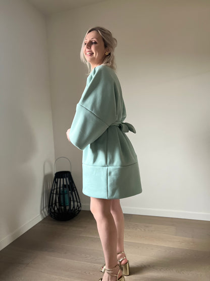 Lune dress mint