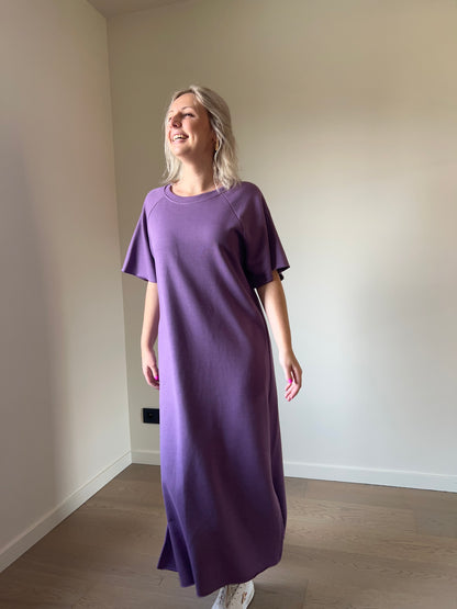 Sweaterdress purple