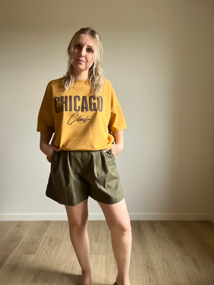 Chicago Club Sweater - mustard