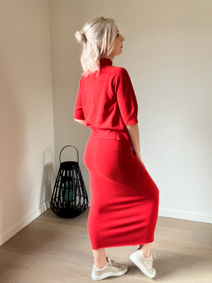 Ruby skirt red