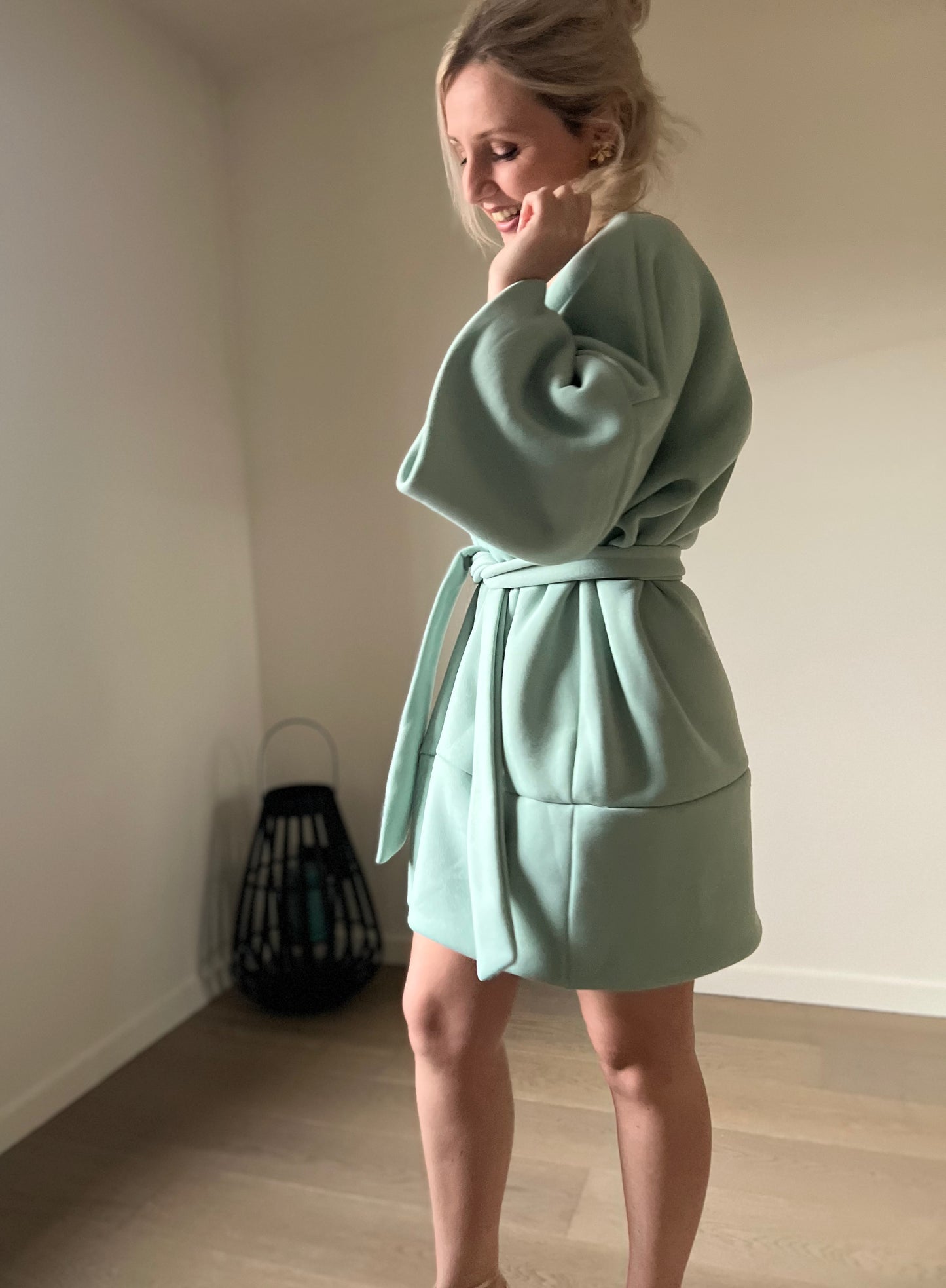 Lune dress mint