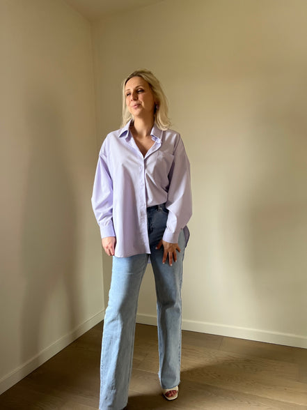 Pastel shirt lilac
