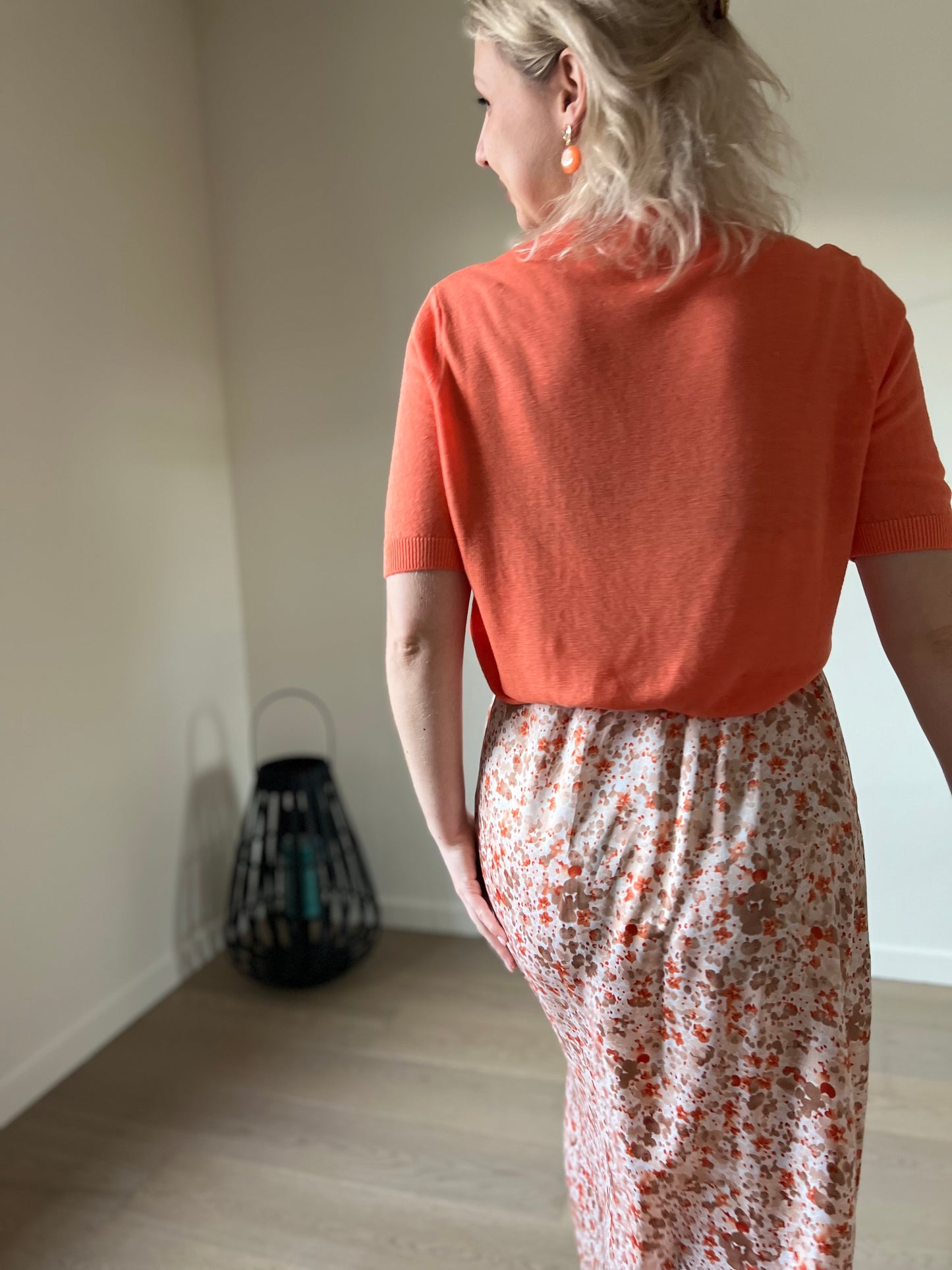 Ashley top orange