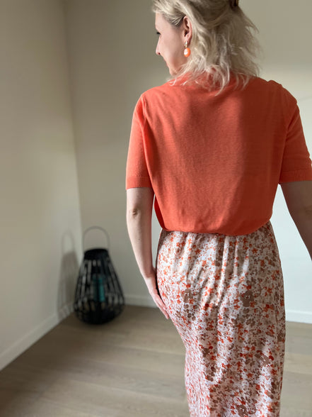 Ashley top orange