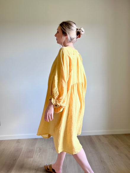Mais linen blouse dress