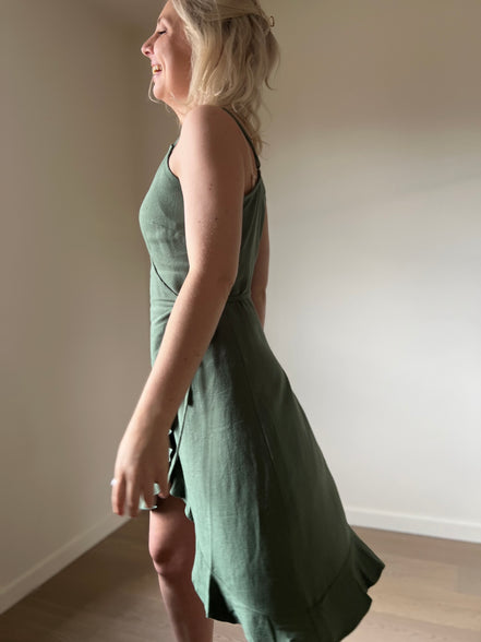 Mathilde linen dress