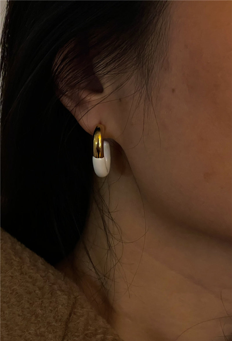 Luana earring white