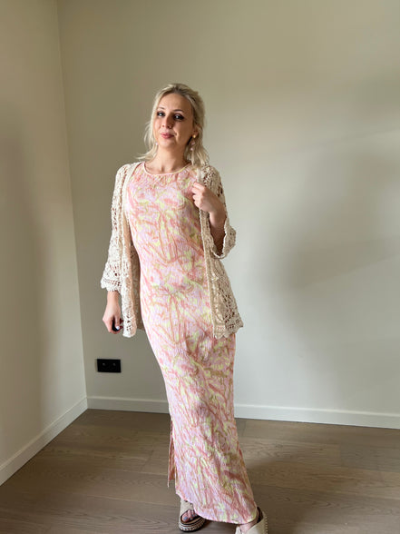 Emelie pleated dress