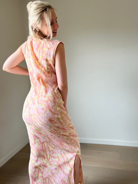 Emelie pleated dress