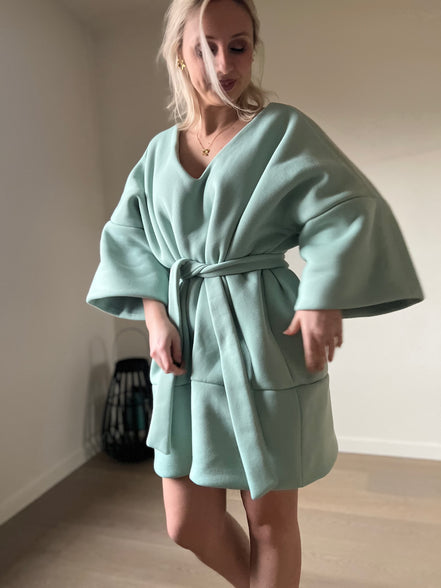 Lune dress mint