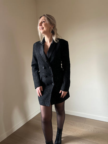 Tweed blazer dress