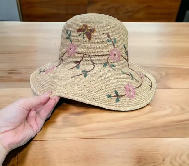 Floral hat
