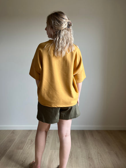 Chicago Club Sweater - mustard