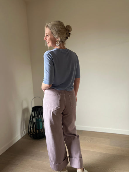 Caro pants violet